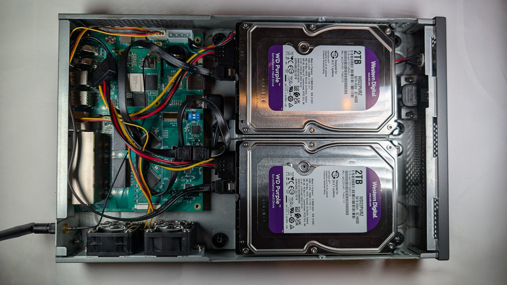 Cruiser Desktop Case, inside view