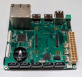 Interceptor Carrier Board v2.0, top view